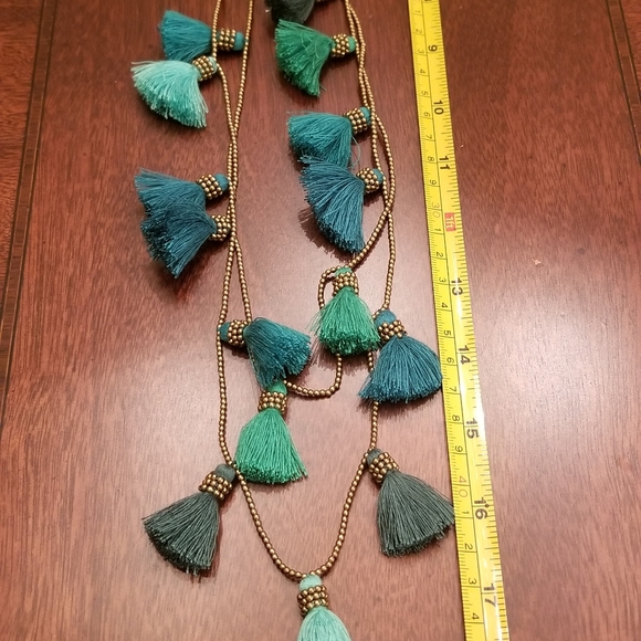 Handmade Tassel Necklace - Picture 4 of 8